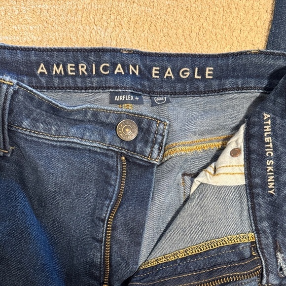 American Eagle Outfitters Airflex Athletic Skinny Jeans. 38x32 - Picture 2 of 5